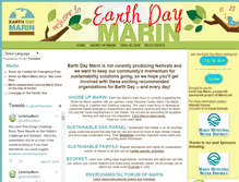 Tablet Screenshot of earthdaymarin.org